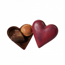 COEUR N*1 CHOCOLAT NOIR 