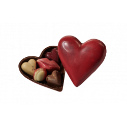 COEUR N*2 CHOCOLAT NOIR 