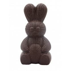 DOUDOU LAPIN CHOCOLAT NOIR