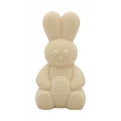 DOUDOU LAPIN CHOCOLAT BLANC