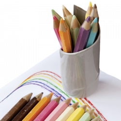 CRAYONS DE COULEUR BOITE DE 10